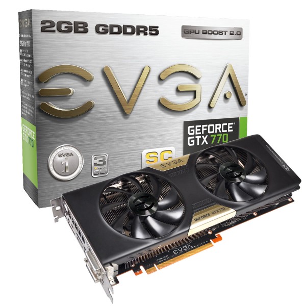 EVGA GeForce GTX770 ACX Cooler SC 2GB